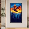Dinosaur - Diamond Painting - Full Round Drill (Canvas|40*70cm)