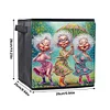(US Only)Cute Grandma Special Shape Diamond Painting Container for Home Storage