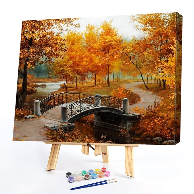 Paint By Number - Autumn Scenery(40*30cm)