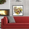 Diamond Painting -DIY Round Drill Love Sparrow（40x40cm）