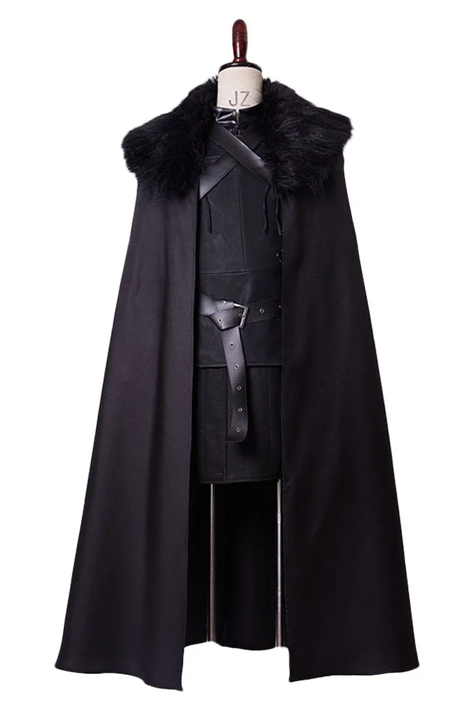 Got Game Of Thrones Game Jon Snow Nights Watch Outfit Cosplay Costume
