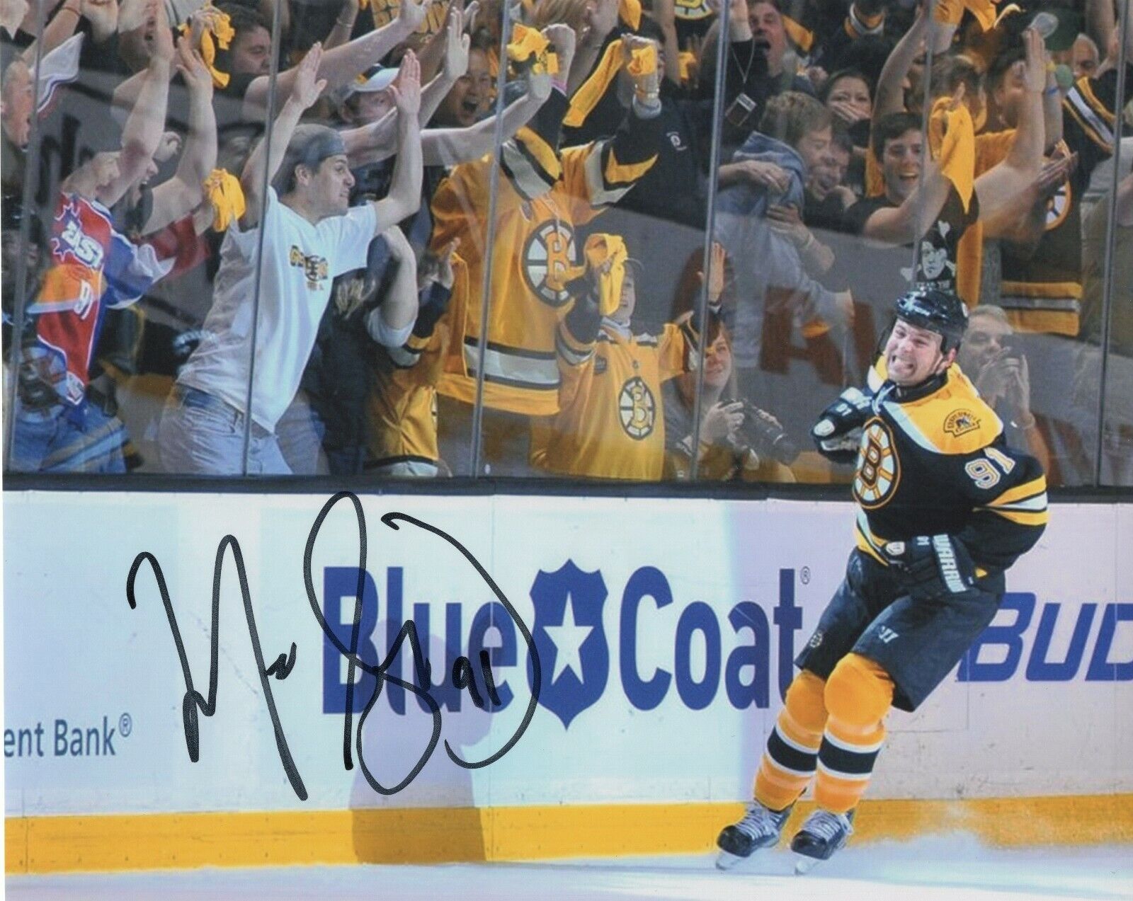 MARC SAVARD SIGNED AUTOGRAPH BOSTON BRUINS 8X10 Photo Poster painting PROOF #2