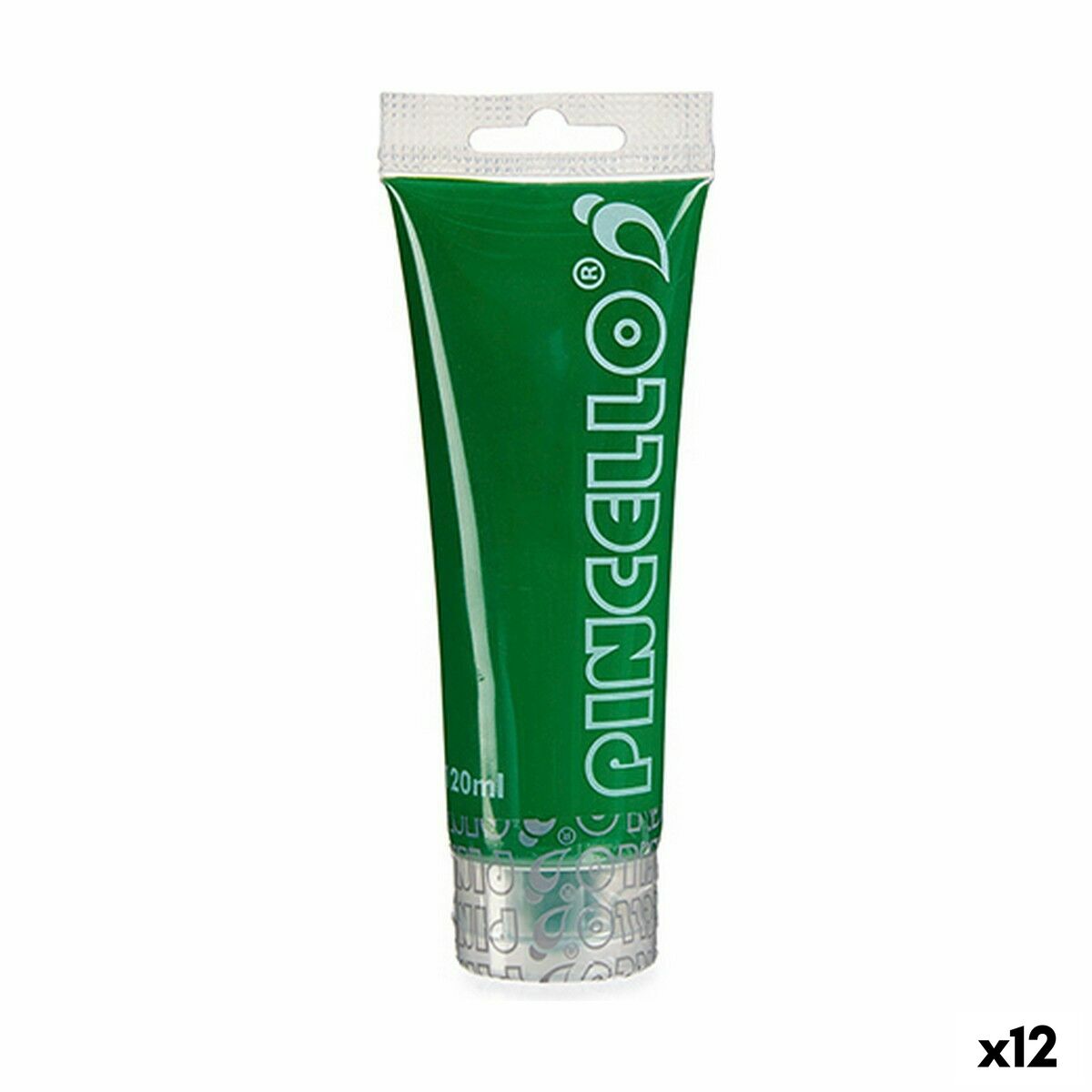 Acrylic paint Pincello Dark green 120 ml (12 Units)