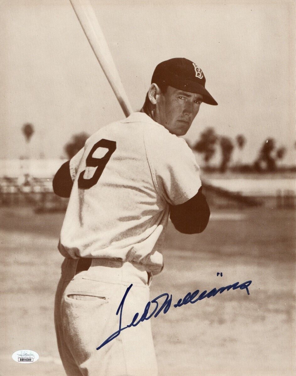 Ted Williams Signed Autographed 11X14 Photo Poster painting Vintage Boston Red Sox JSA LOA