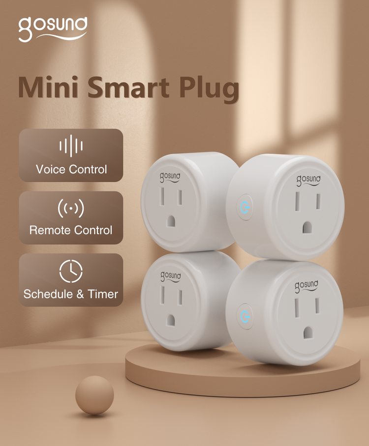 Gosund Smart Plug WP3 4 Pack