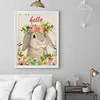 Diamond Painting-5D Full Round Drill  Garland Bunny