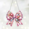 (US Only)Easter Bow 2D Flat DIY Diamond Painting Art Pendant Wall Door Decoration