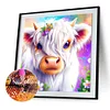 Highland Yak - Round Drill Diamond Painting - 30*30CM