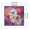 Starry Sky Bear - 14CT Stamped Cross Stitch 40*38cm/15.75*14.96in