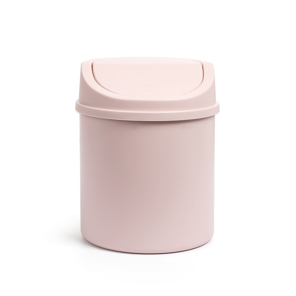 JOURNALSAY Mini Simplicity Desktop Dustbin for Desktop Cleaning High Capacity
