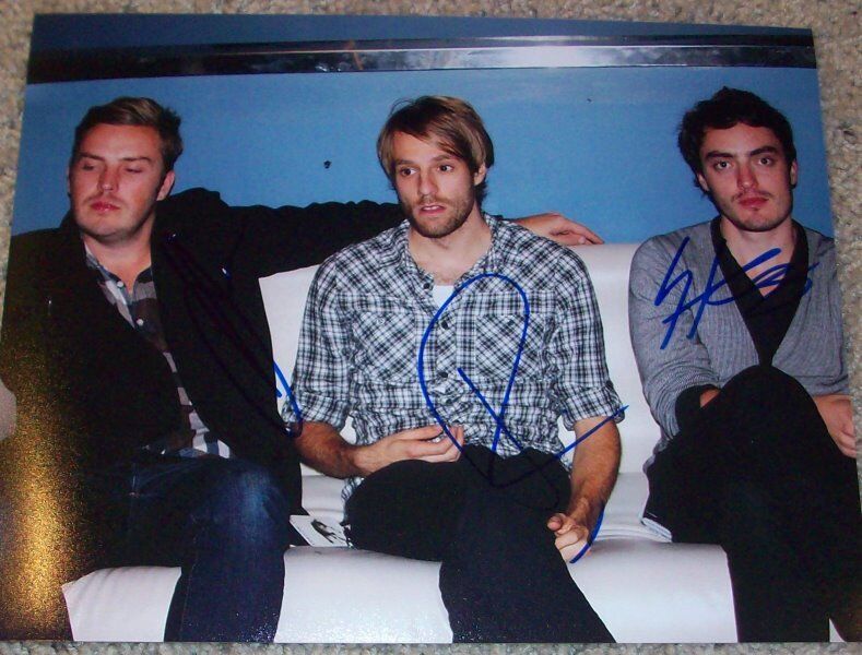 CIVIL TWILIGHT BAND SIGNED AUTOGRAPH 8x10 Photo Poster painting C w/PROOF