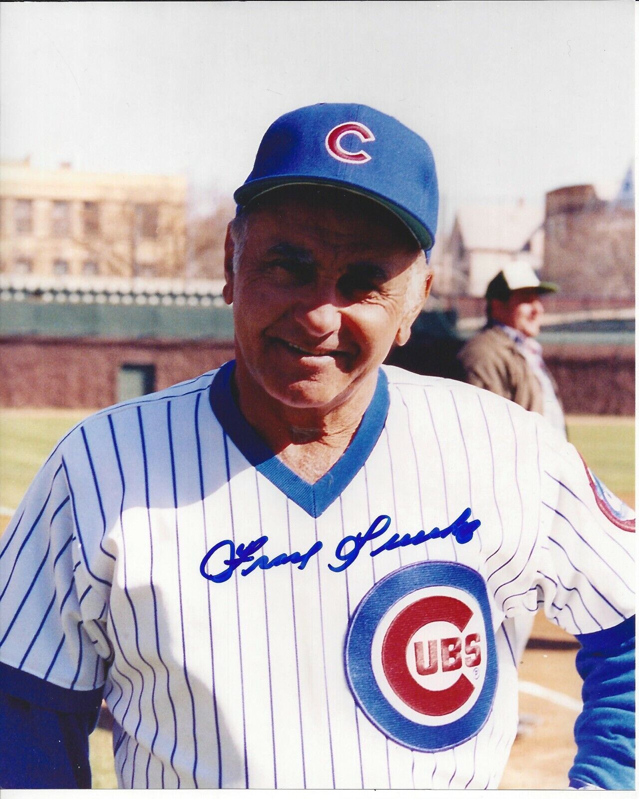 Frank Luchessi Autographed 8x10 Chicago Cubs#3