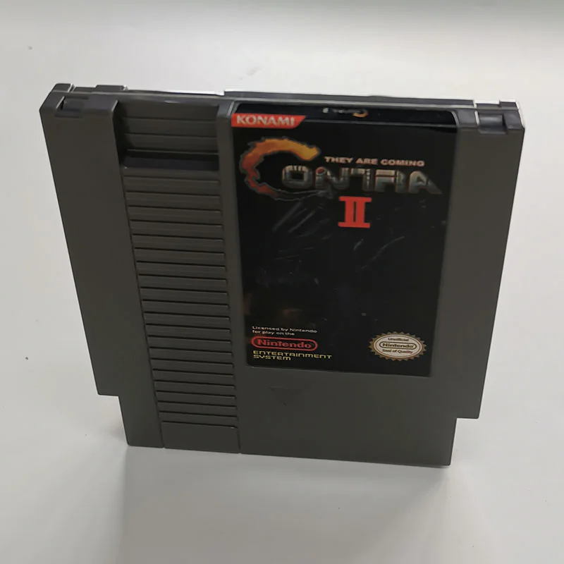 Contra 2 For Nintendo NES - 8 Bit Game Cartridge