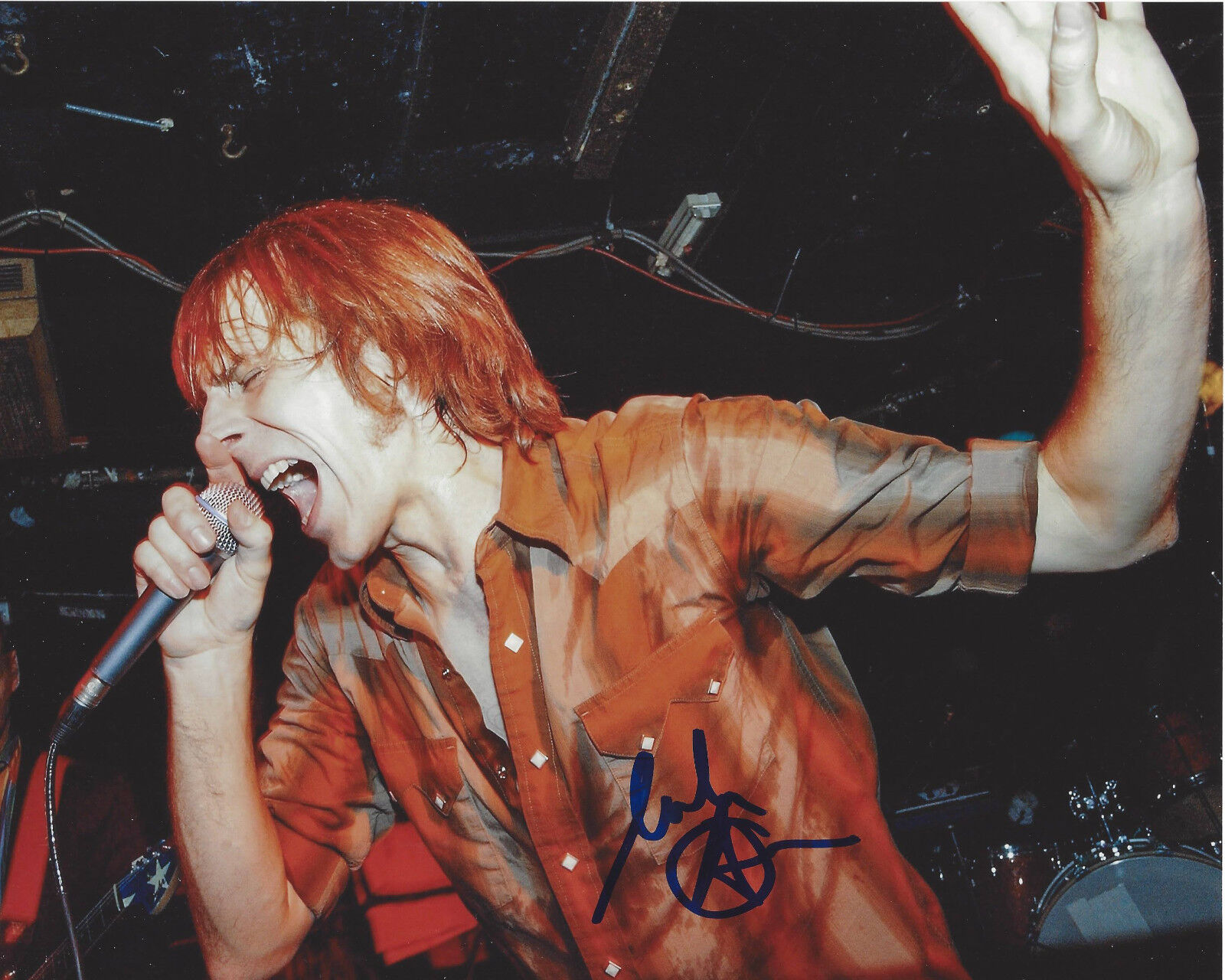 SINGER MARK ARM of MUDHONEY & GREEN RIVER SIGNED AUTHENTIC 8X10 Photo Poster painting D w/COA
