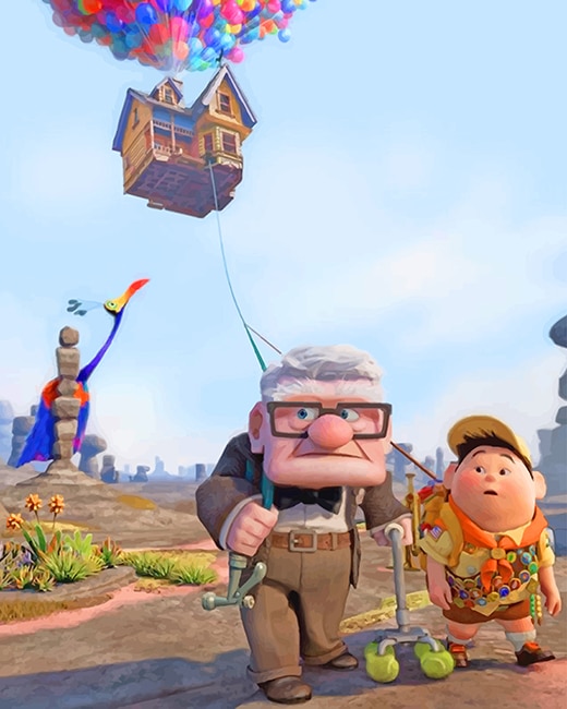 

Up Movie – Paint By Numbers - 40*50CM, 501 Original