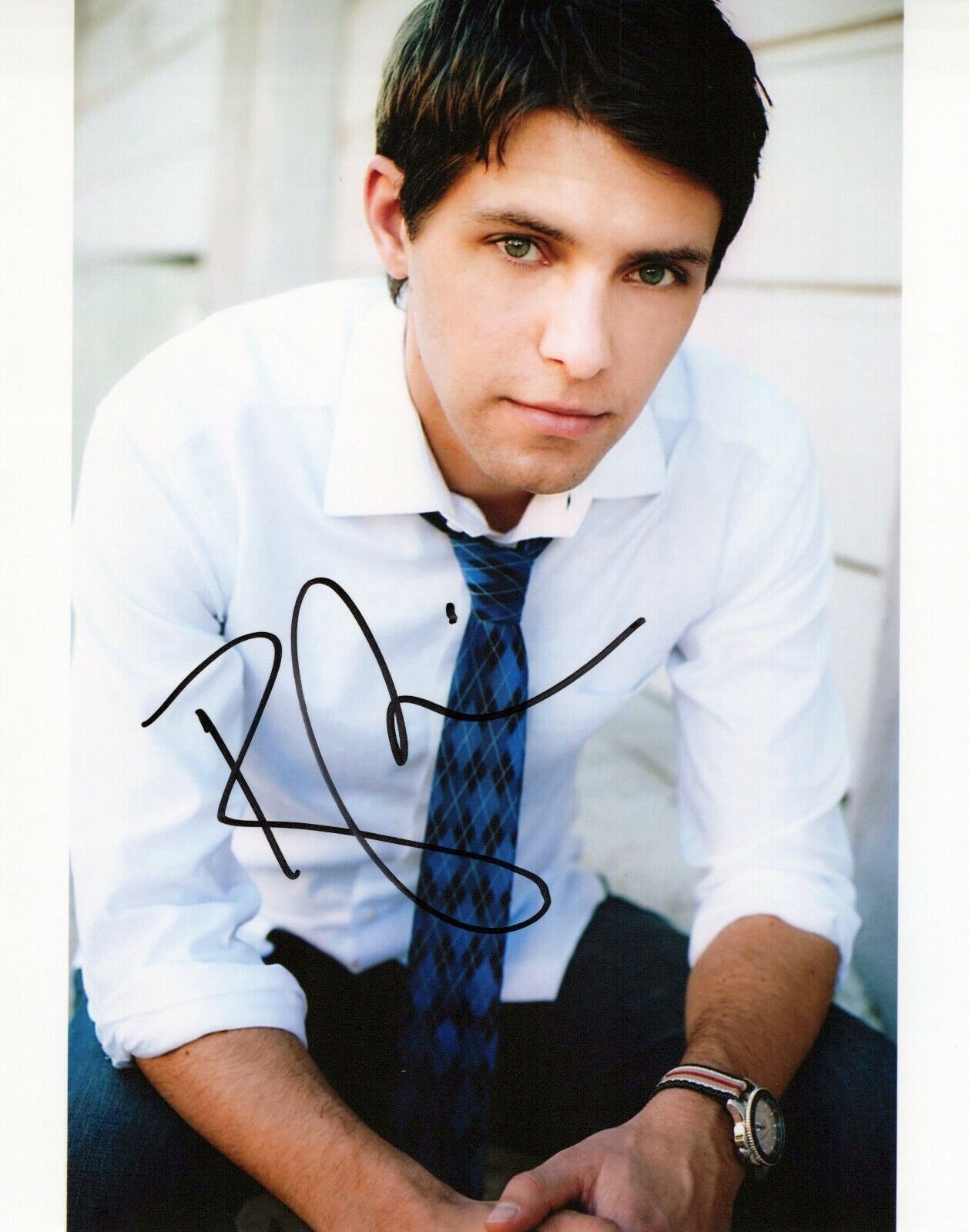 Ryan Devlin head shot autographed Photo Poster painting signed 8x10 #3