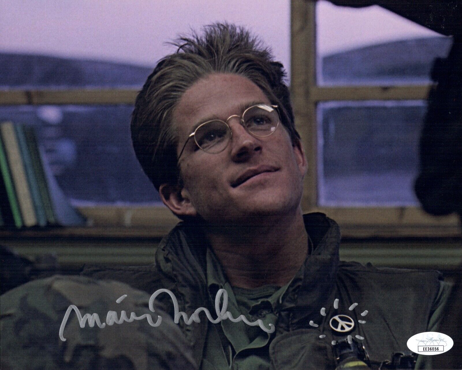 MATTHEW MODINE Signed FMJ Joker FULL METAL JACKET 8x10 Photo Poster painting Autograph JSA COA