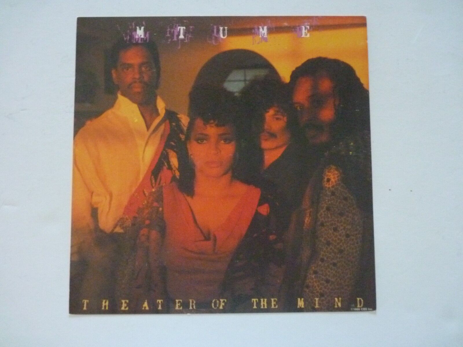 MTUME Theater of the Mind LP Record Photo Poster painting Flat 12x12 Poster