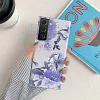 2022 Laser Flower Pattern Protective Cover For Samsung Galaxy
