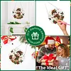 Snowman DIY Diamond Painting Pendant Double Sided Gem Beads 25cm