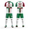 Luson Hot Sale Sublimated 100% Polyester Breathable Quick Dry Football Soccer Jerseys Sports T Shirt Custom Soccer Jersey