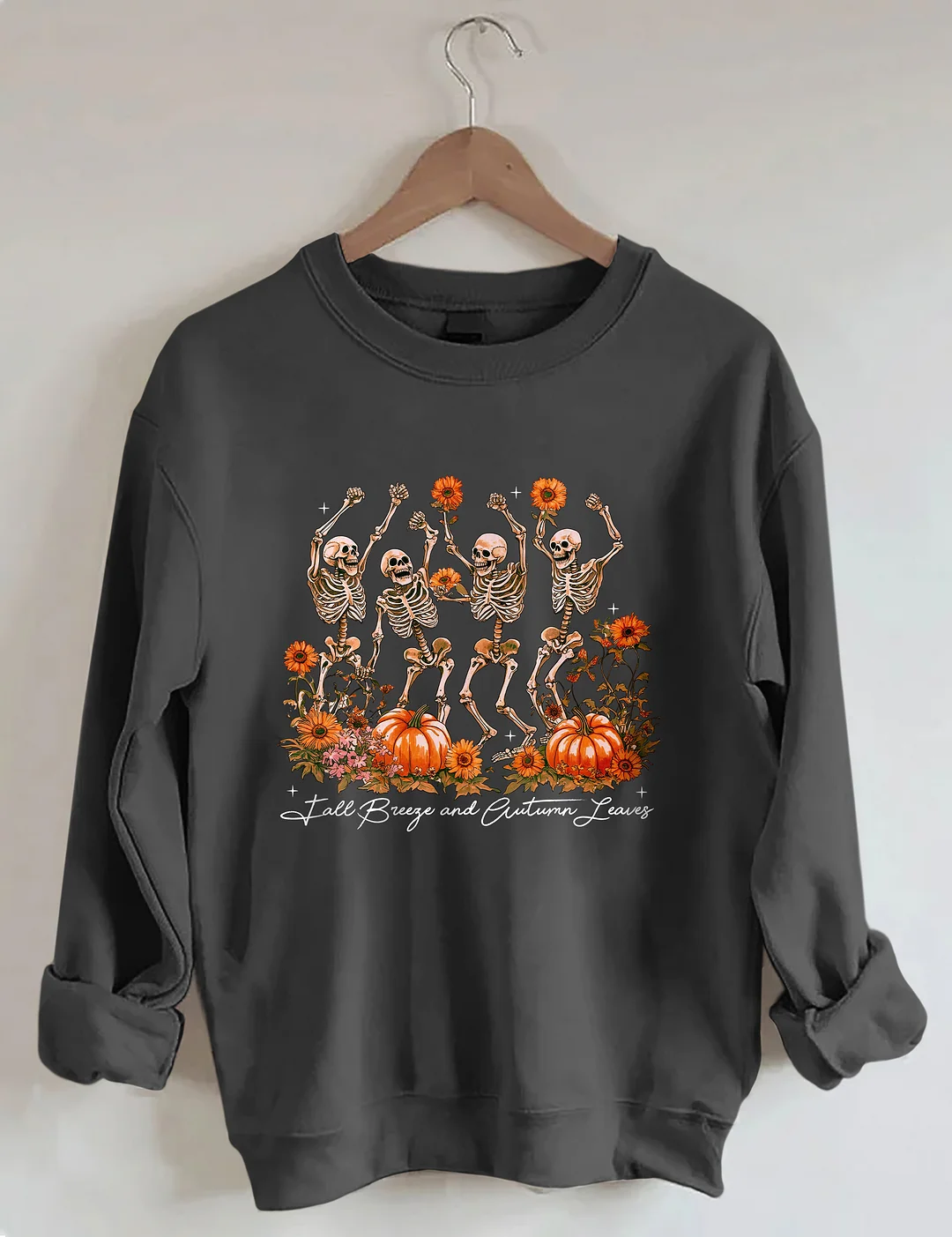 Fall Breeze and Autumn Leaves Sweatshirt