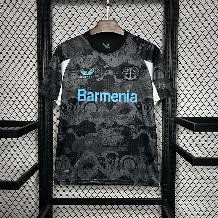 Bayer Leverkusen Third Trikot 2024-2025 - Schwarz