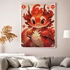 Dragon - 14CT Stamped Cross Stitch 32*43cm/12.6*16.93in