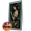 (40*70cm)Girl - Round AB Drill Diamond Painting