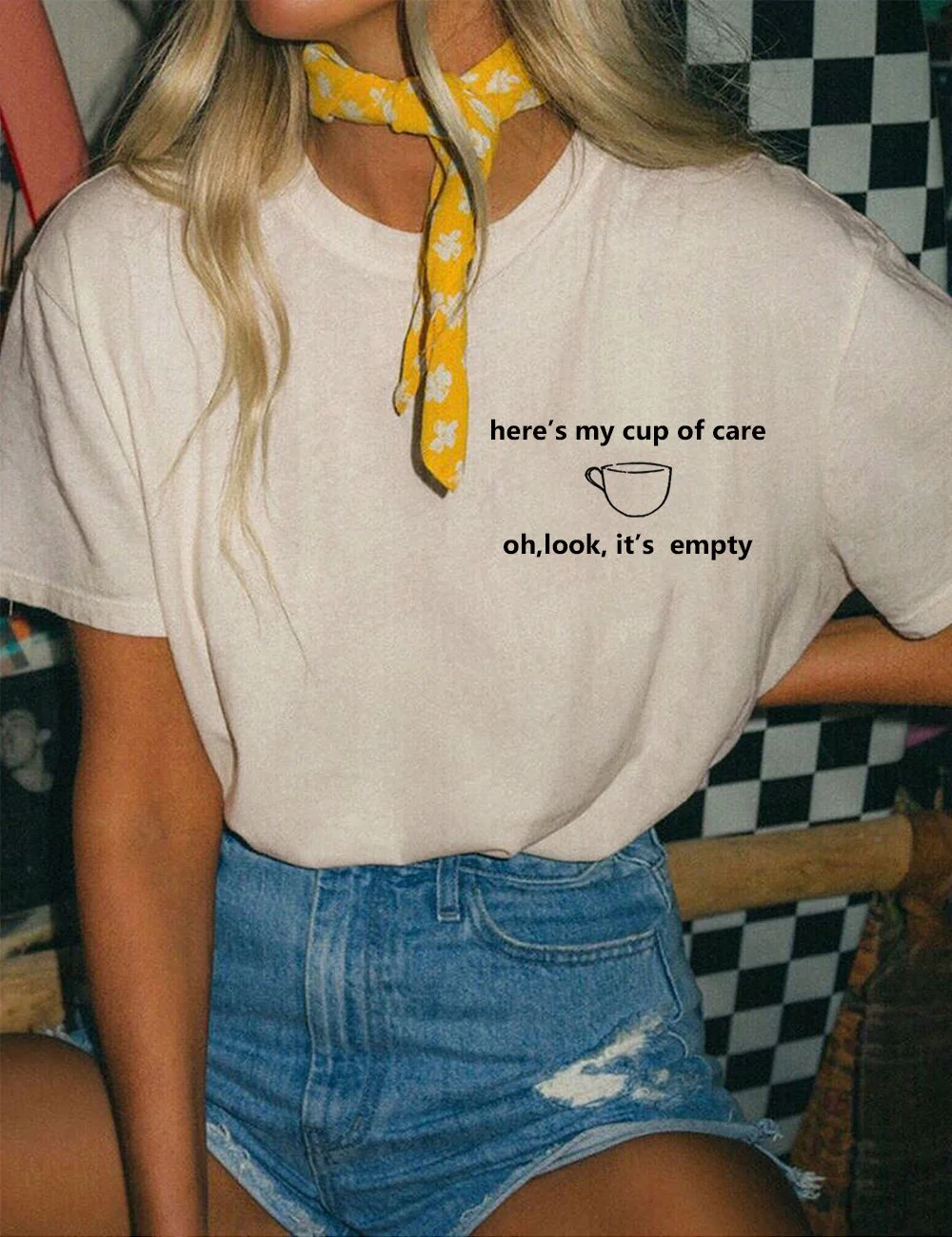 Here's My Cup Of Care Tee
