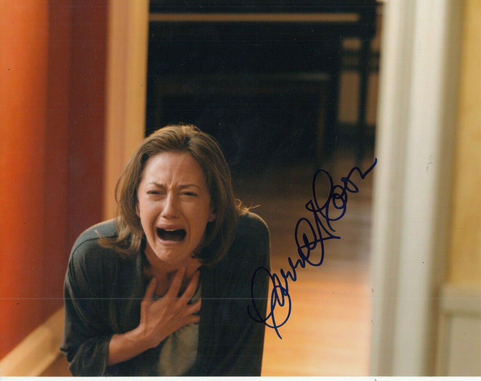 CARRIE COON signed (THE LEFTOVERS) TV Show 8X10 Photo Poster painting *Nora Durst* Photo Poster painting W/COA D