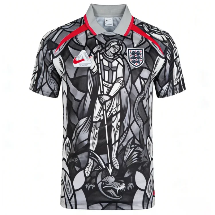 【S~4XL】England 2026 World Cup St. George Polo Shirt1:1 Thai Quality