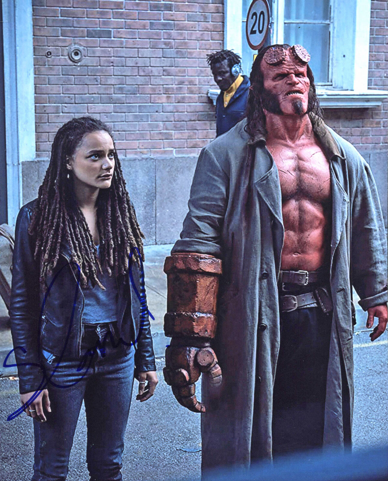 Sasha Lane Hellboy Authentic Signed 8x10 Photo Poster painting Autographed BAS #E57587