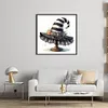 Witch Hat-14CT Stamped Cross Stitch 40*40cm tapestrymarket