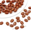 30PCS Nostalgic Coffee Beans DIY Acrylic Beads