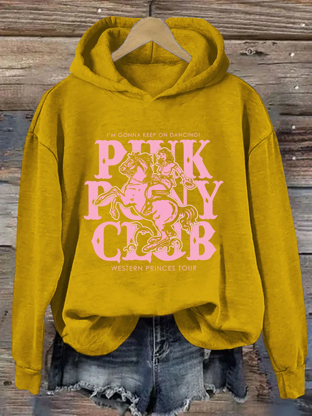 Pink Pony Club Hoodie