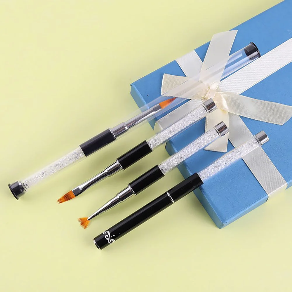 16 Types Nail Art Painting Brush UV Gel Extension Builder Carving Drawing Pen Crystal Diamond Handle Manicure Salon Tools NEW-Nail Inspo