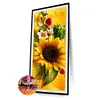 5D Full Drill Diamond Painting Flower Butterfly Cross Stitch Kits (hg348)