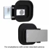 Lens hood mobile phone micro single SLR camera lens hood anti-glass reflective silicone lens hood suitable for Nikon Fuji Sony Canon Apple iPhone 14 13