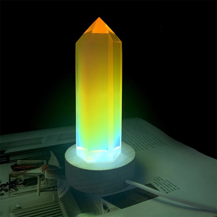 USB Natural Crystal Lamp