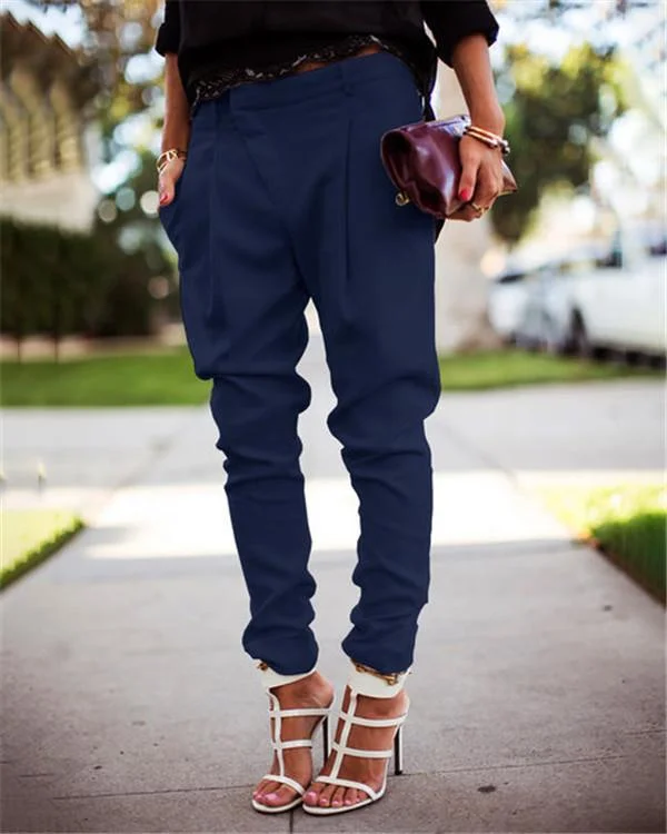 harlan fashion casual overall bottoms skinny stylish pants p111061
