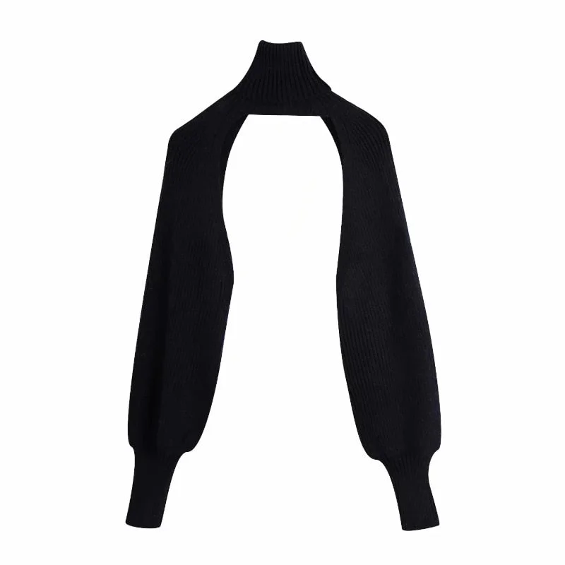 Women Turtleneck Long Sleeve Knitting Sweater Casual Femme Chic Design Pullover High Street Lady Tops SW886