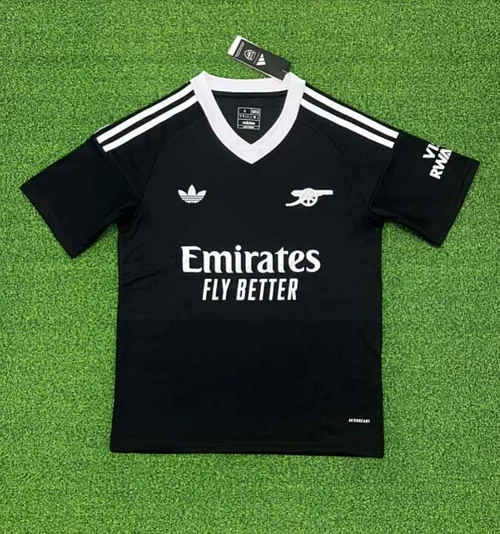 2024/2025 Arsenal Goalkeeper Black Football Shirt 1:1 Thai Quality