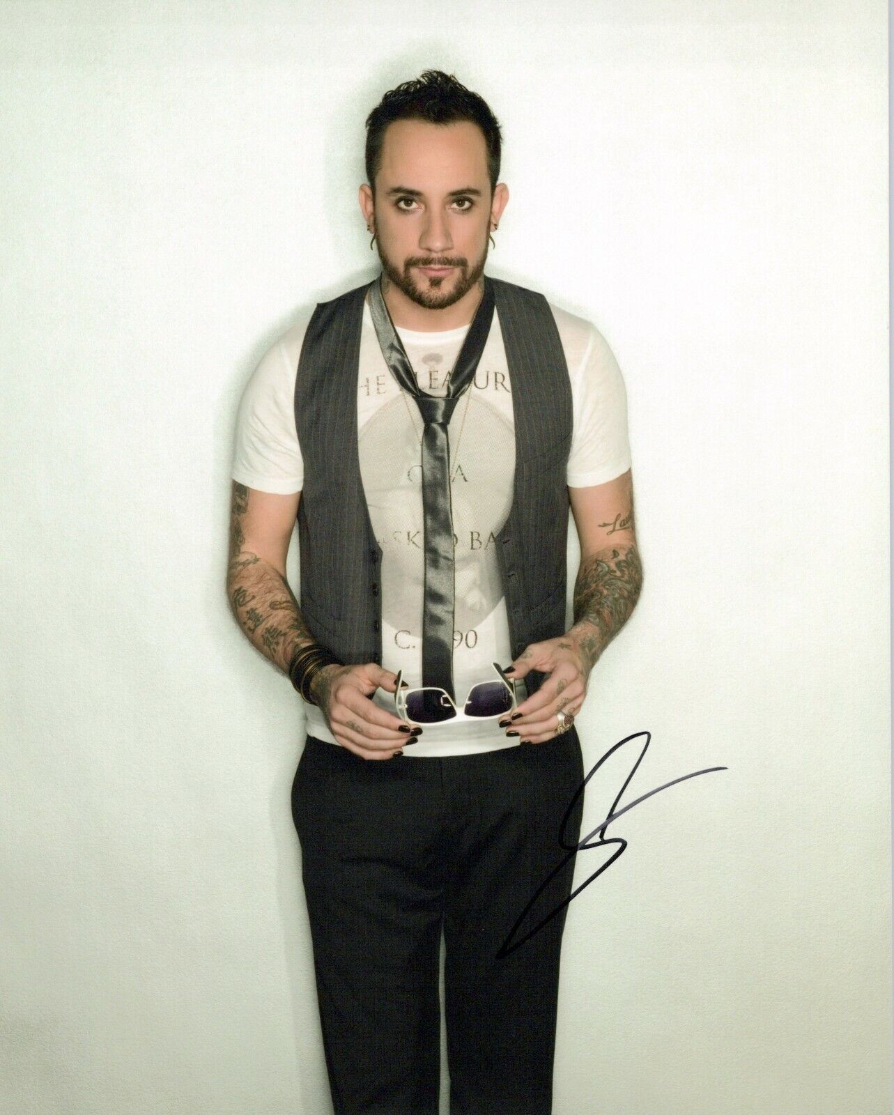 A.J. McLean Backstreet Boys autographed Photo Poster painting signed 8x10 #2