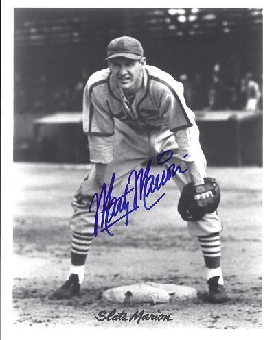 Marty Marion Signed - Autographed St. Louis Cardinals 8x10 inch Photo Poster painting Deceased