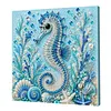 Framed Haima - Pearls Painting Kit DIY Diamond Painting Pearl Dot Crafts 20x20CM