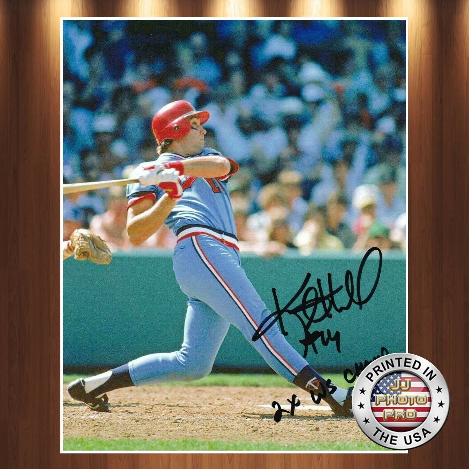 Kent Hrbek Autographed Signed 8x10 Photo Poster painting (Twins) REPRINT