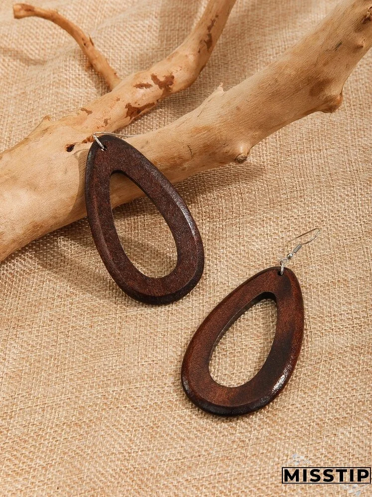 Water-drop Design Earrings