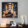 Diamond Painting -DIY Full Round Drill Girl(40*40CM)