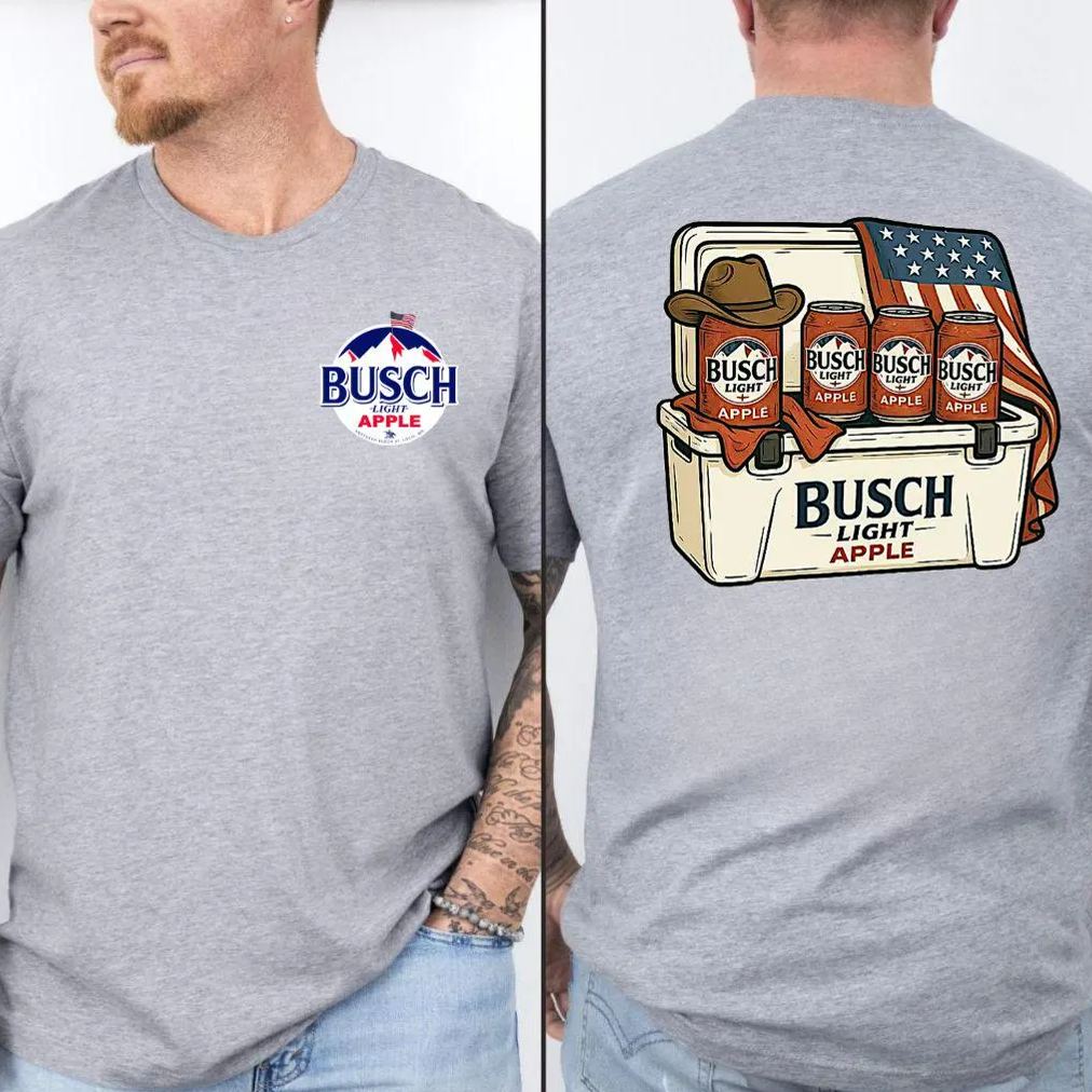 Loveyoufancy 4th of July Funny Beer Two Sided T-shirt